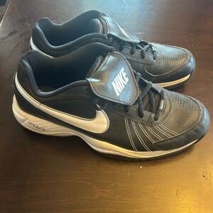 Nike Black and White Turf Shoes